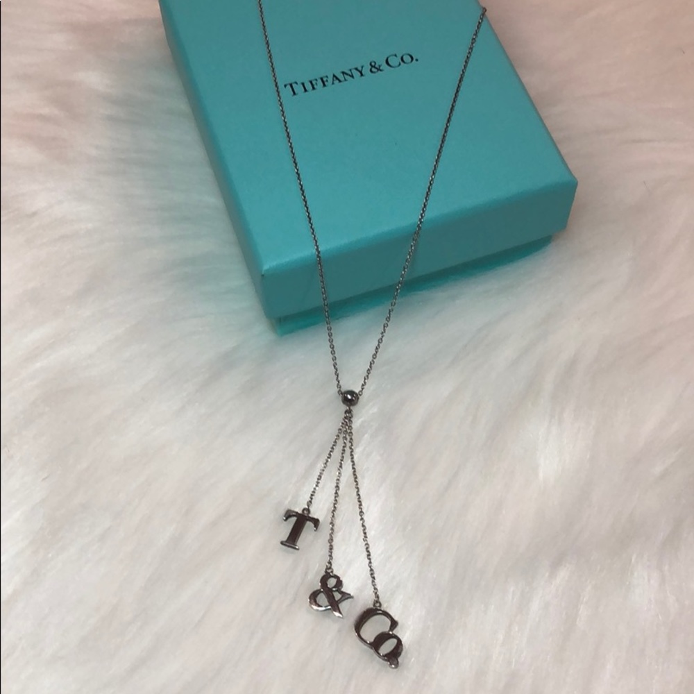 Tiffany & Co. dangle drop necklace